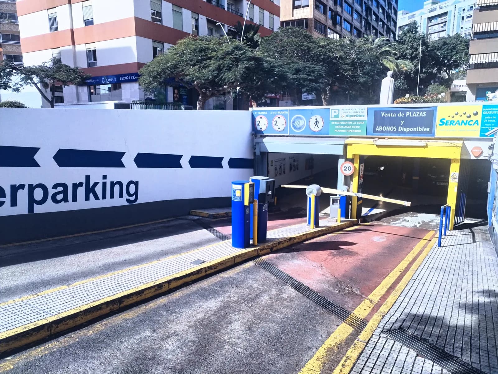 Parking Tomé Cano en Santa Cruz de Tenerife
