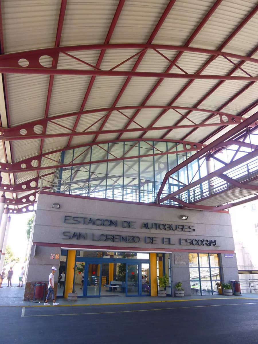 Estación de autobuses de San Lorenzo de el Escorial