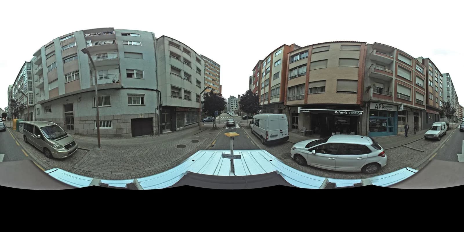 Parking gratuito Aparcadoiro da Garda Civil en Pontevedra