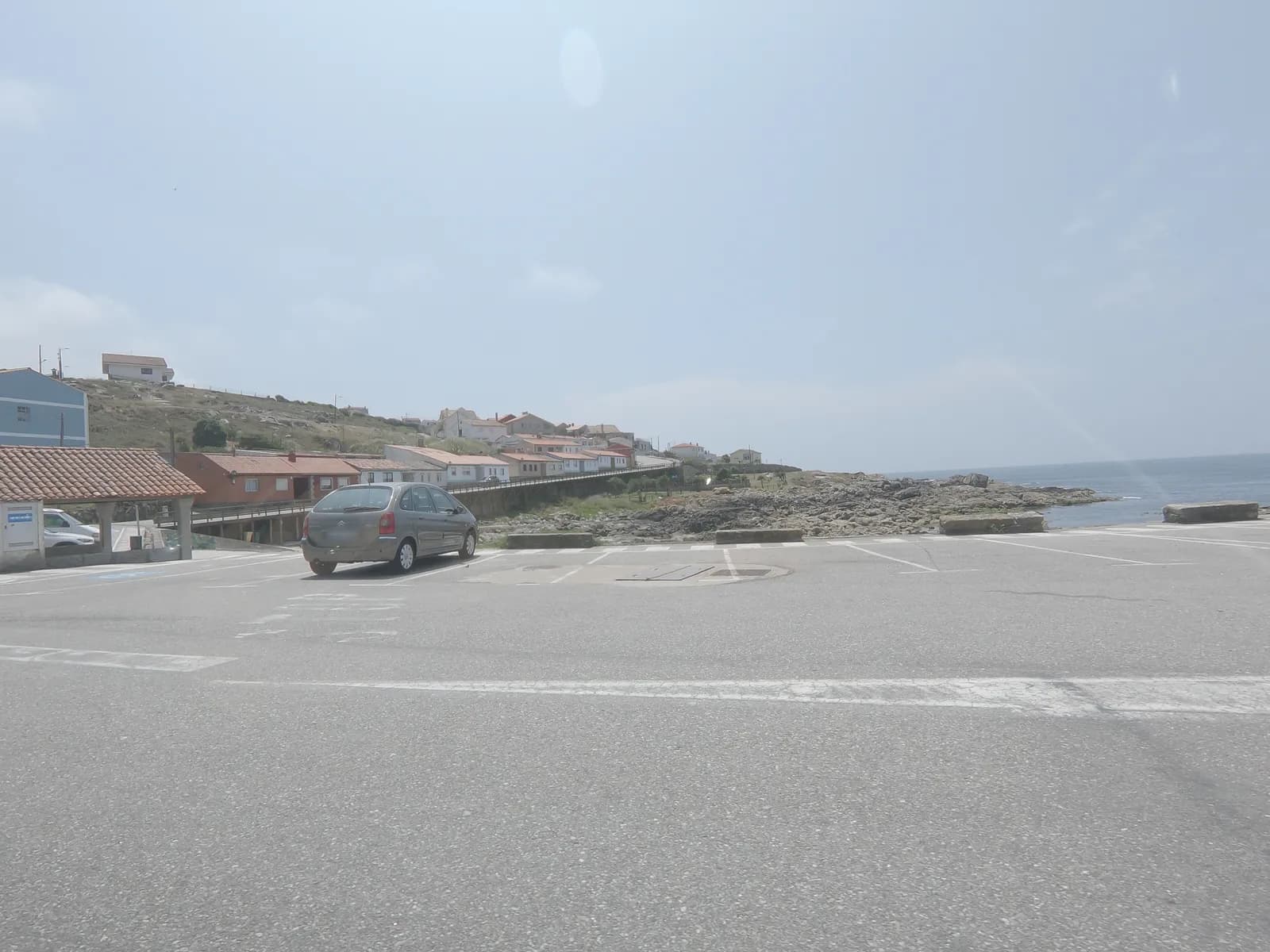 Parking gratuito Aparcadoiro praia de Fedorento en A Guarda (Pontevedra)