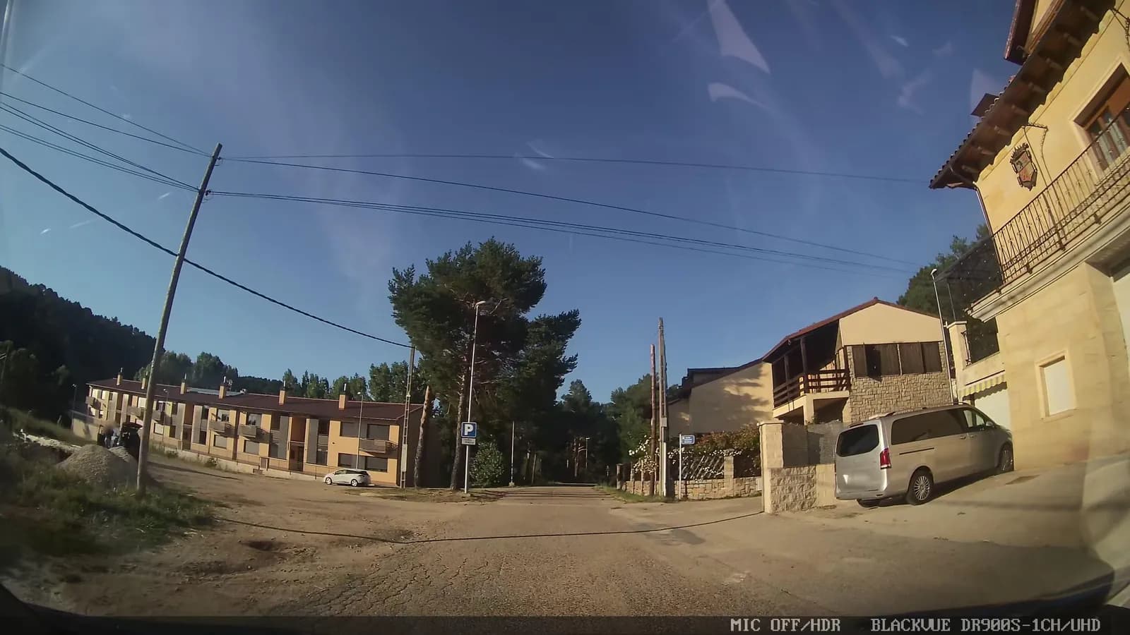 Aparcamiento Bosque Mágico en San Leonardo de Yagüe (Soria)