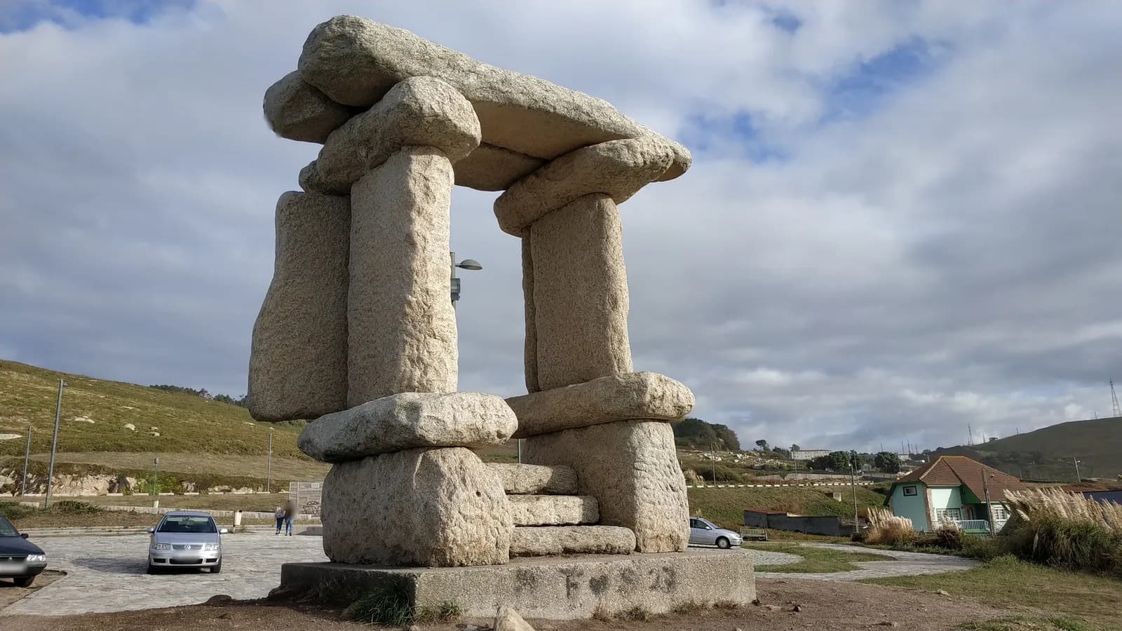 Parking gratis cerca del Monte de San Pedro (A Coruña) en A Coruña