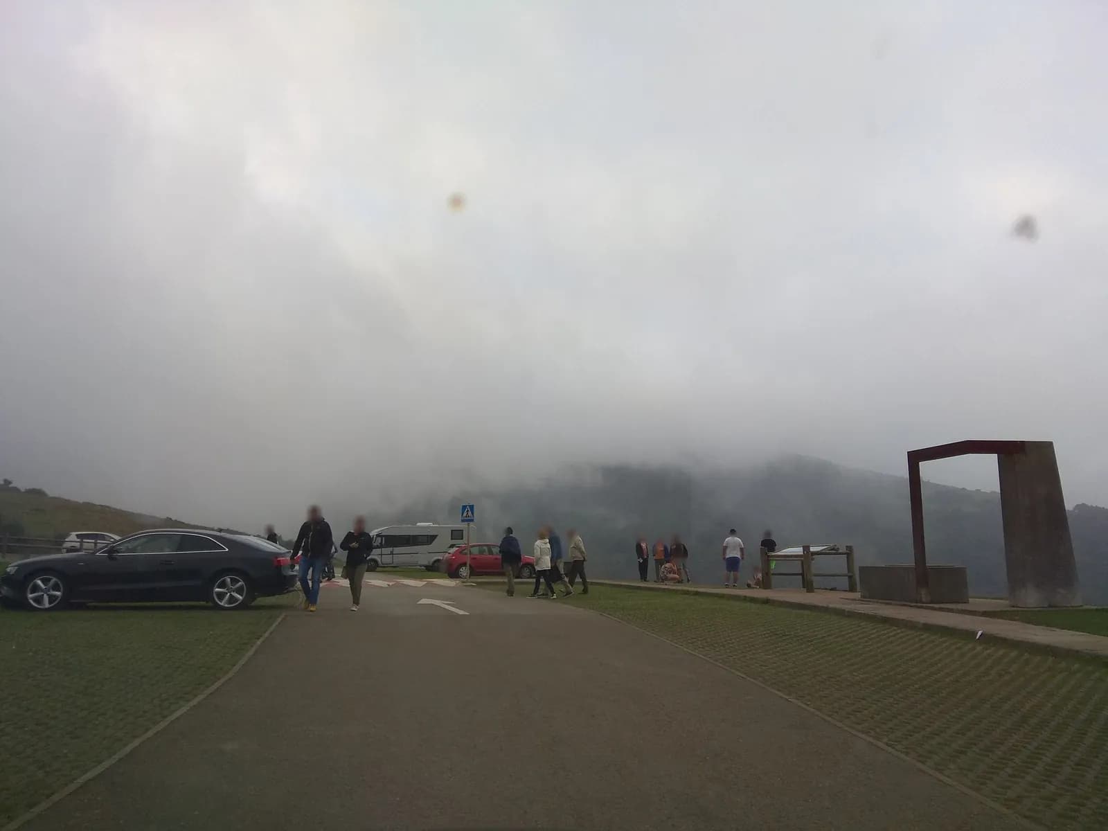 Aparcamiento gratuito en Acceso a El Soplao en Rionansa (Cantabria)