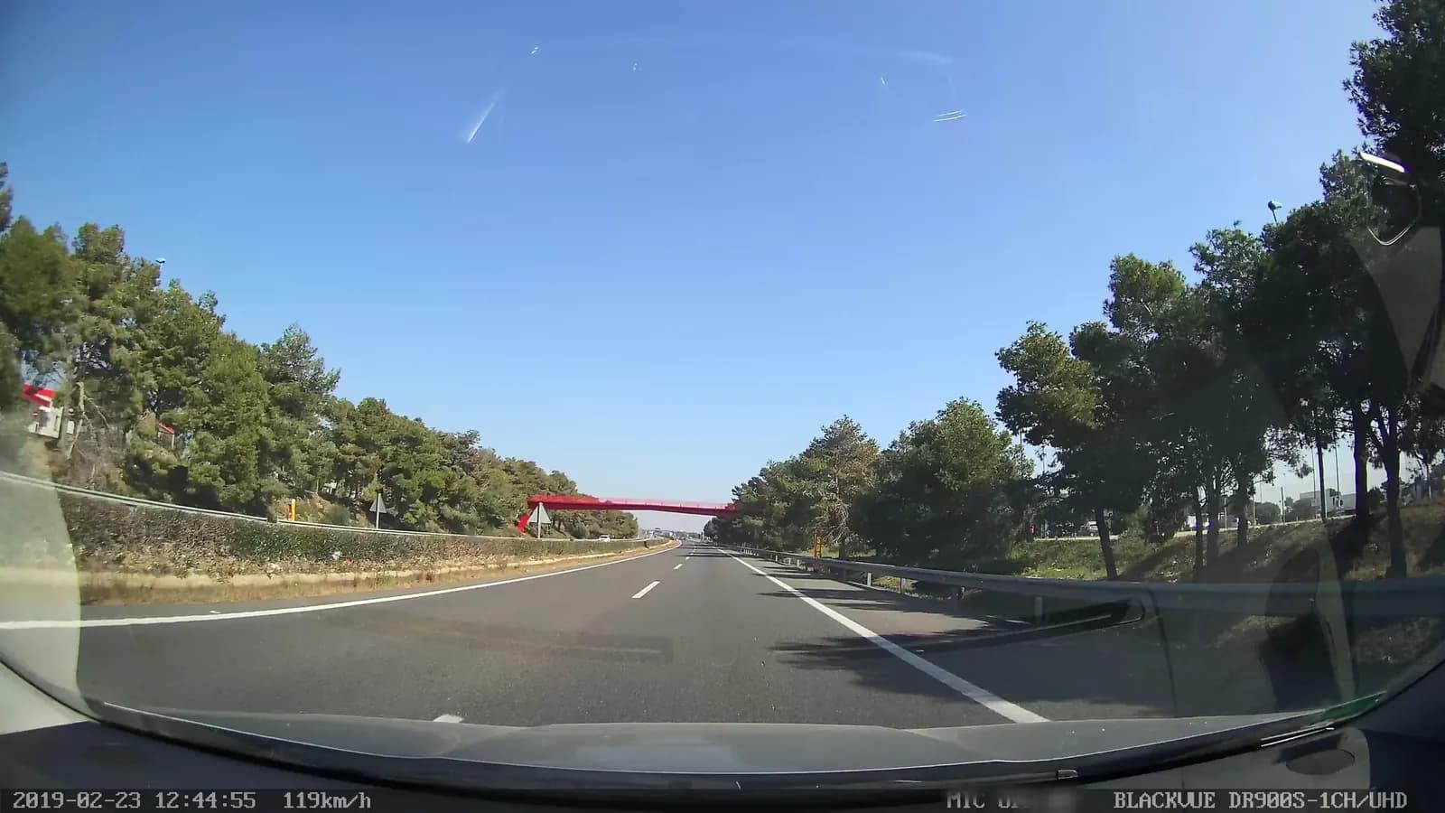 Aparcamiento gratuito en Autopista del Mediterráneo en L'Aldea (Tarragona)