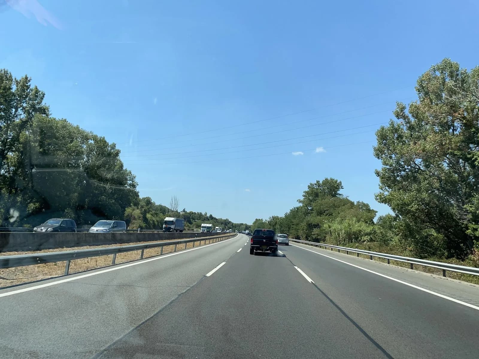 Aparcamiento gratuito en Autopista del Mediterráneo en Vilalba Sasserra (Barcelona)