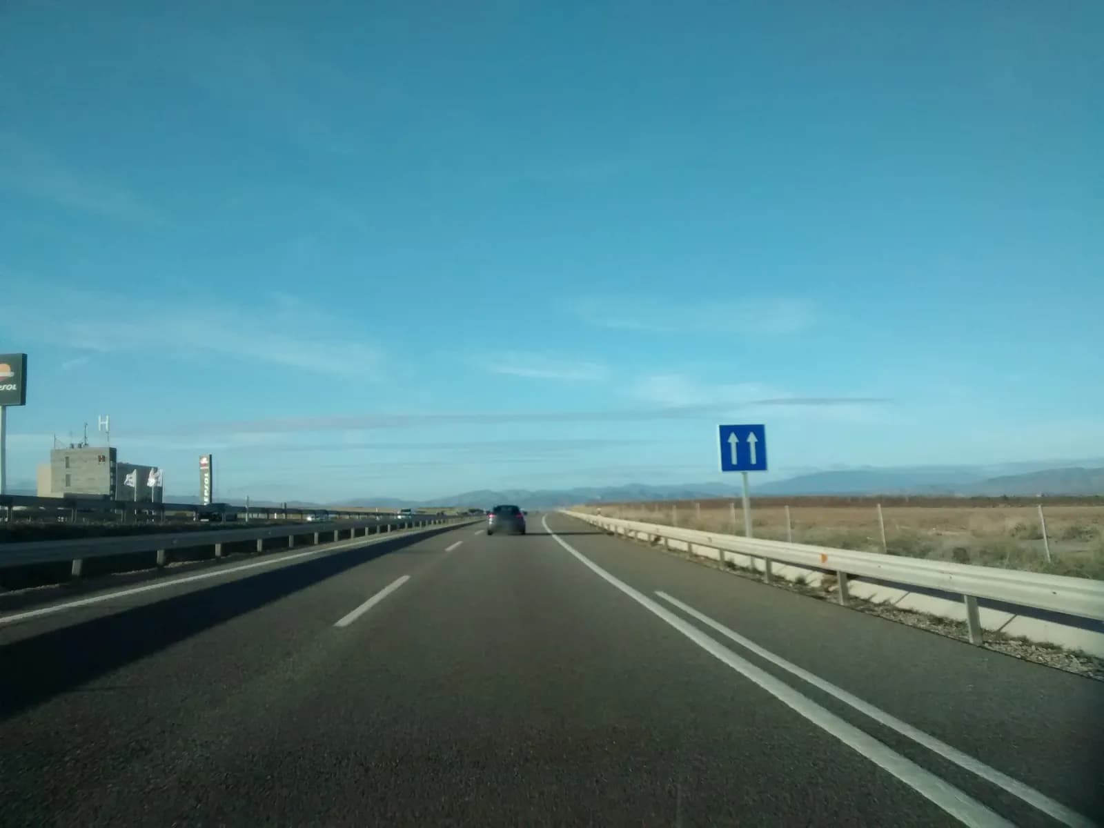 Aparcamiento gratuito en Autovía del Nordeste en Lucena de Jalón (Zaragoza)