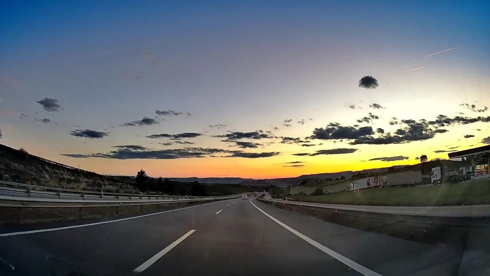 Aparcamiento gratuito en Autovía del Nordeste en Sediles (Zaragoza)