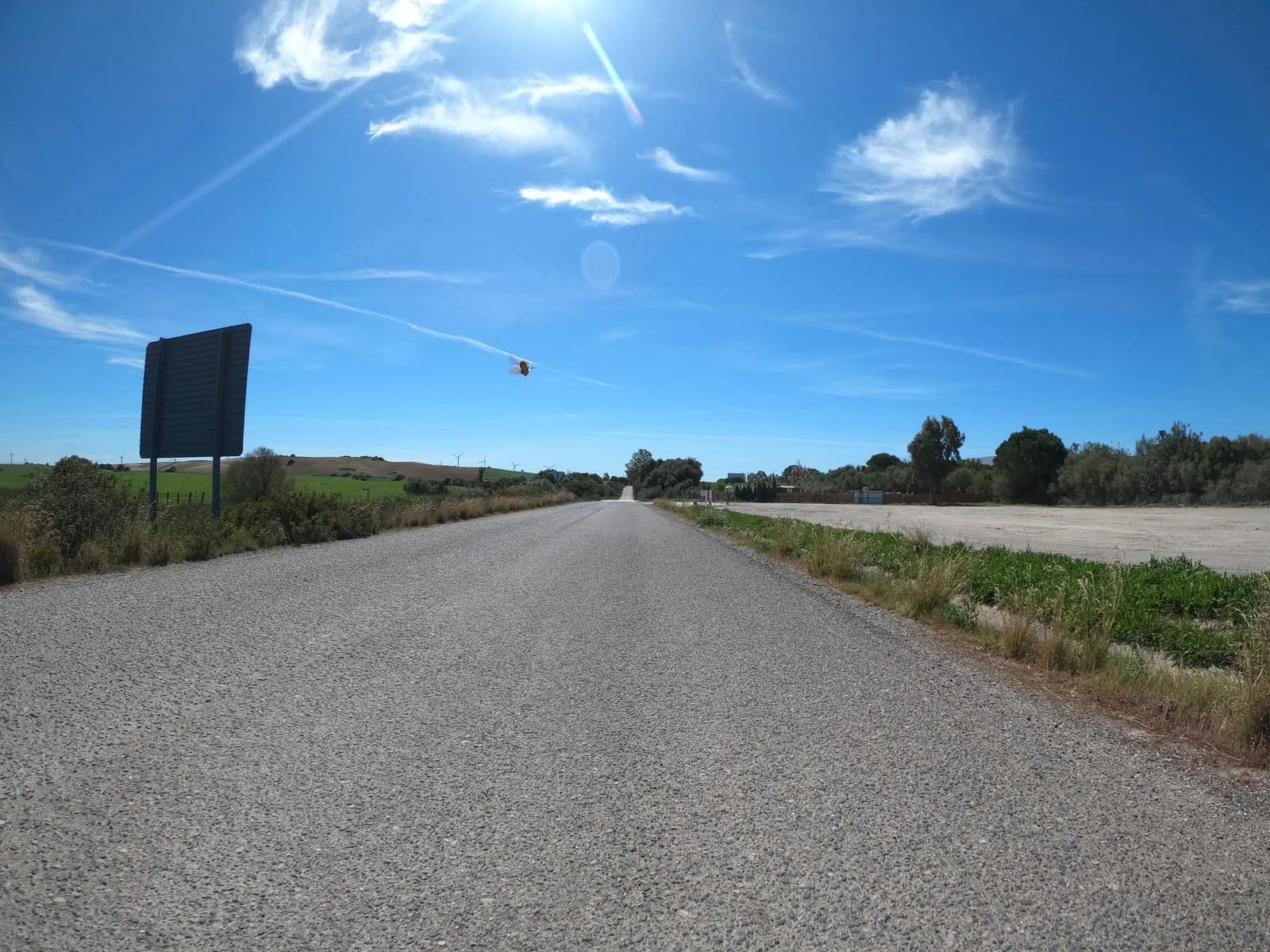 Aparcamiento gratuito en Autovía Jerez-Los Barrios en Medina-Sidonia (Cádiz)