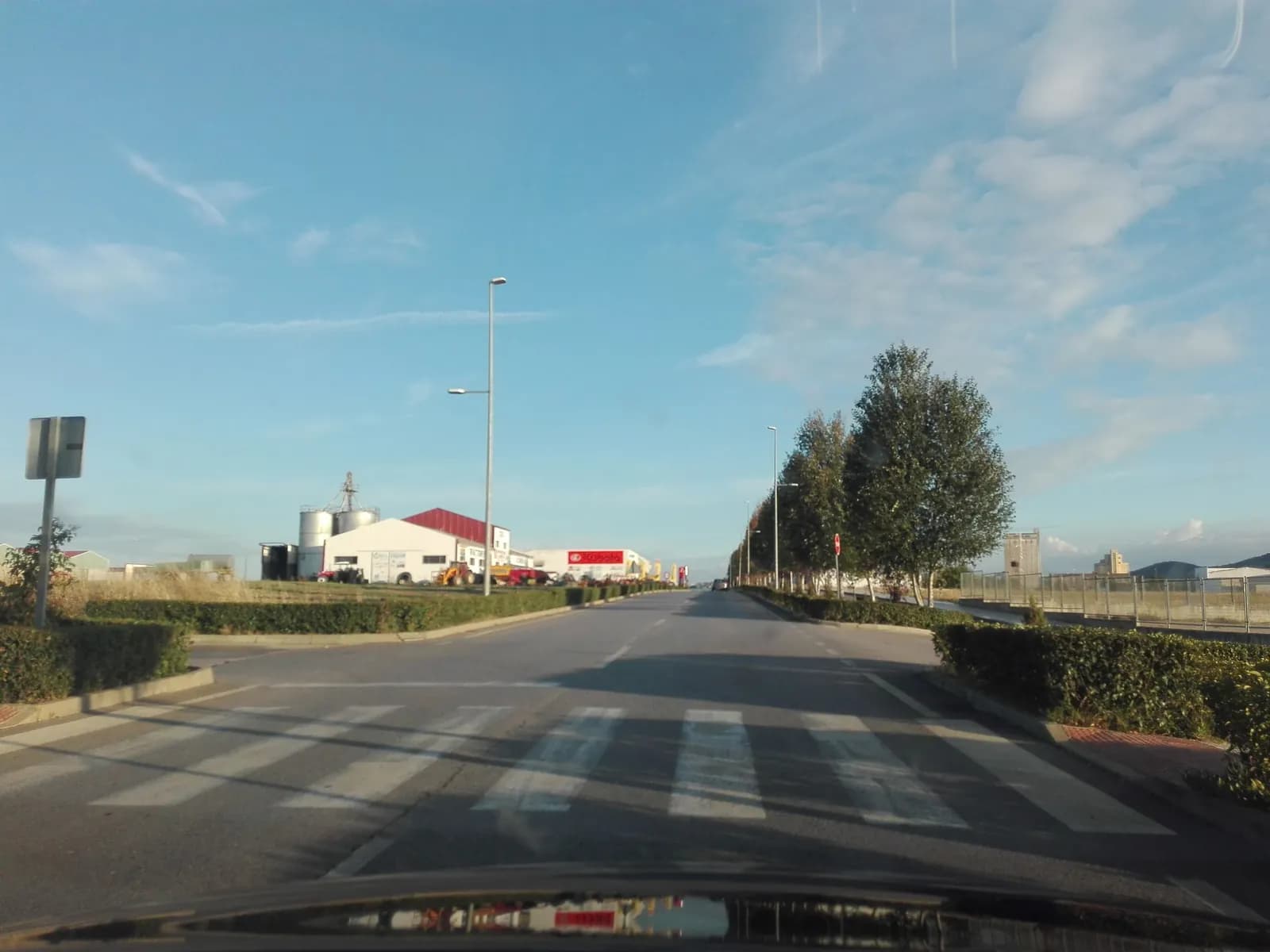 Aparcamiento gratuito en Avenida de Badajoz en Llerena (Badajoz)