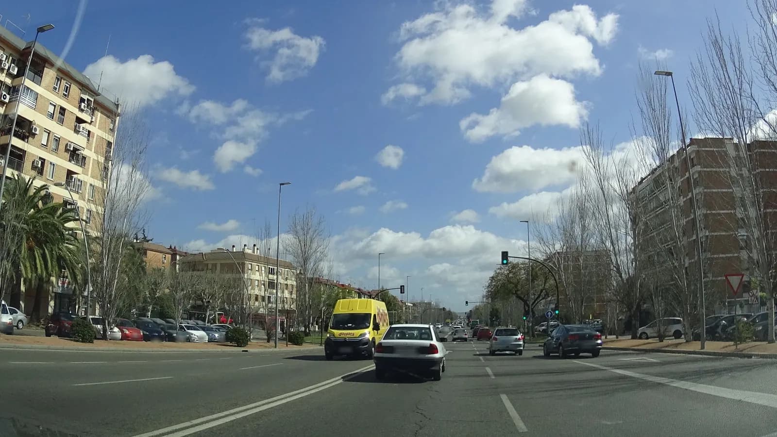Aparcamiento gratuito en Avenida de Carlos III en Córdoba