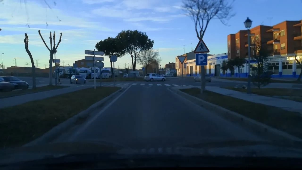 Aparcamiento gratuito en Avenida de Portugal en Tordesillas (Valladolid)
