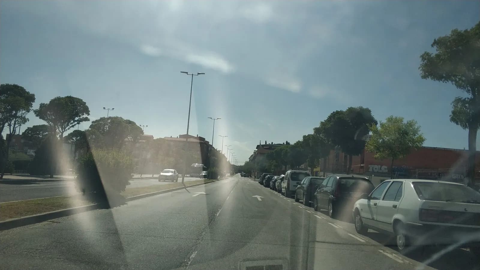 Aparcamiento gratuito en Avenida de Santiago Madrigal en Cabrerizos (Salamanca)