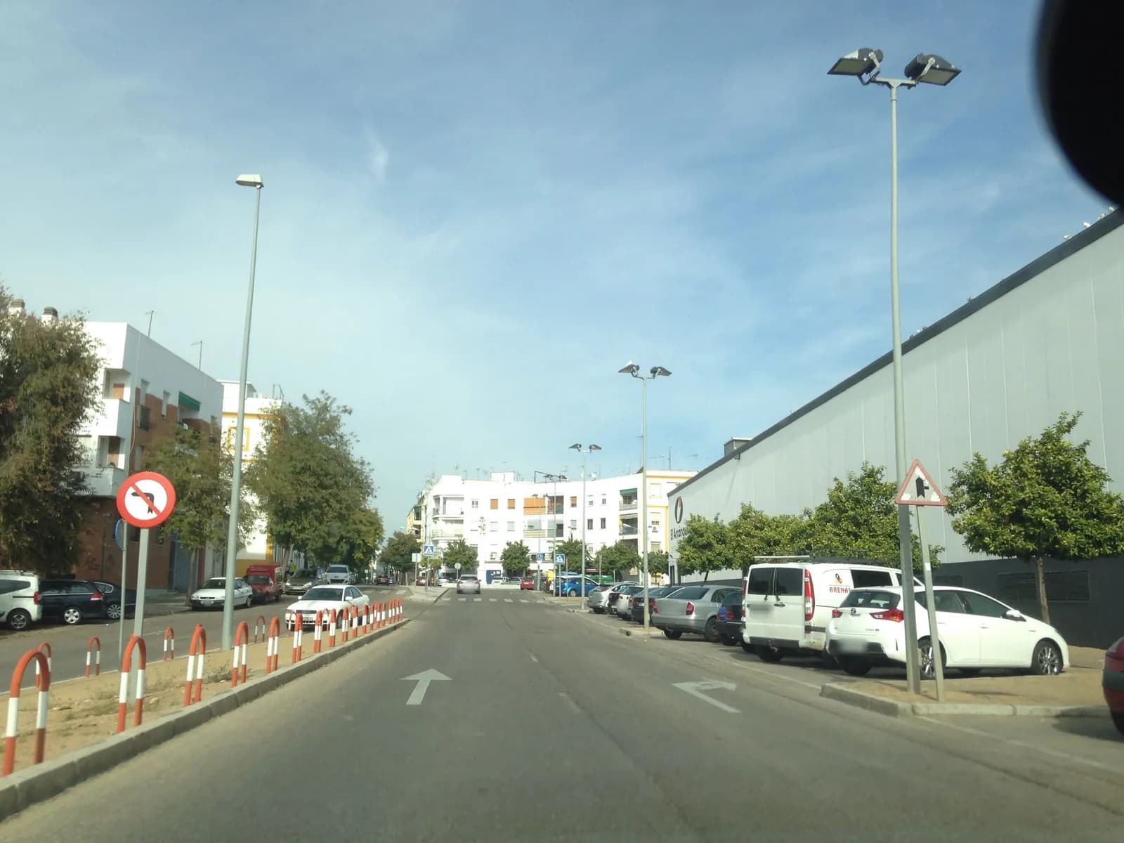 Aparcamiento gratuito en Avenida del Arcángel en Córdoba