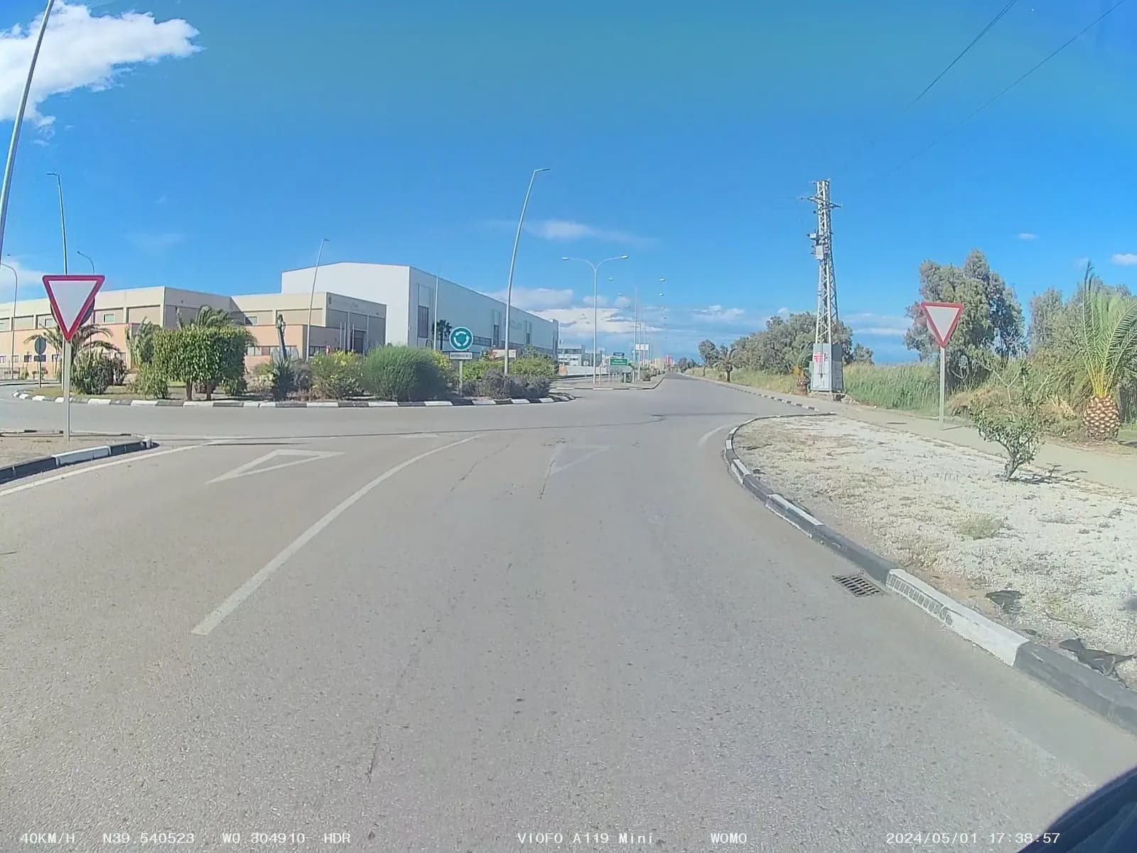Aparcamiento gratuito en Avenida del Mar en Albuixech (Valencia)
