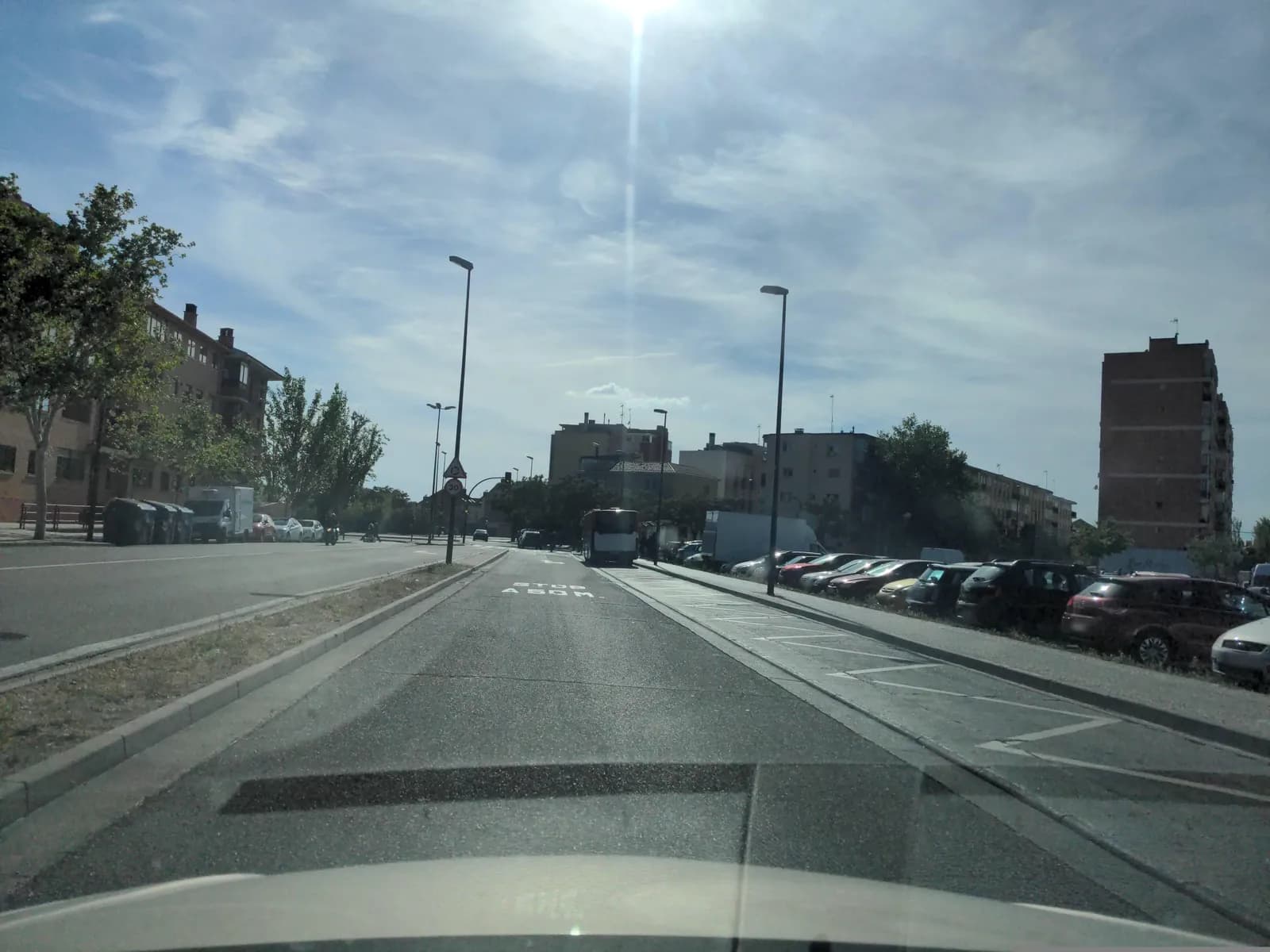 Parking gratis de 300 plazas en la Avenida del Real Zaragoza en Zaragoza