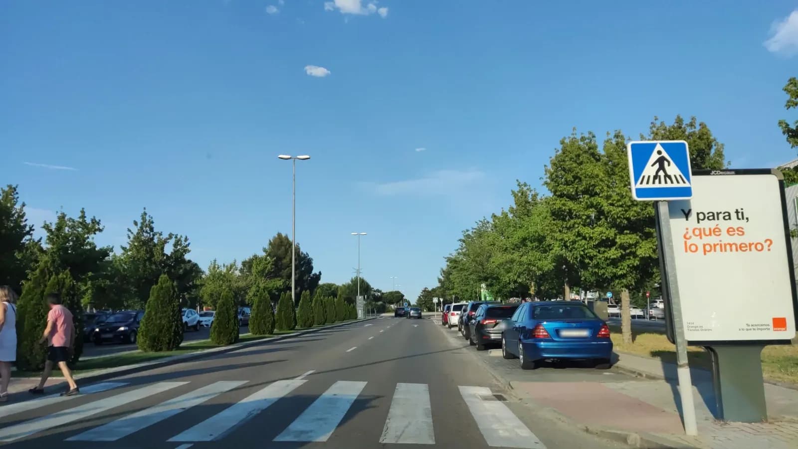 Aparcamiento gratuito en Avenida Río Guadalquivir en Pinto (Madrid)