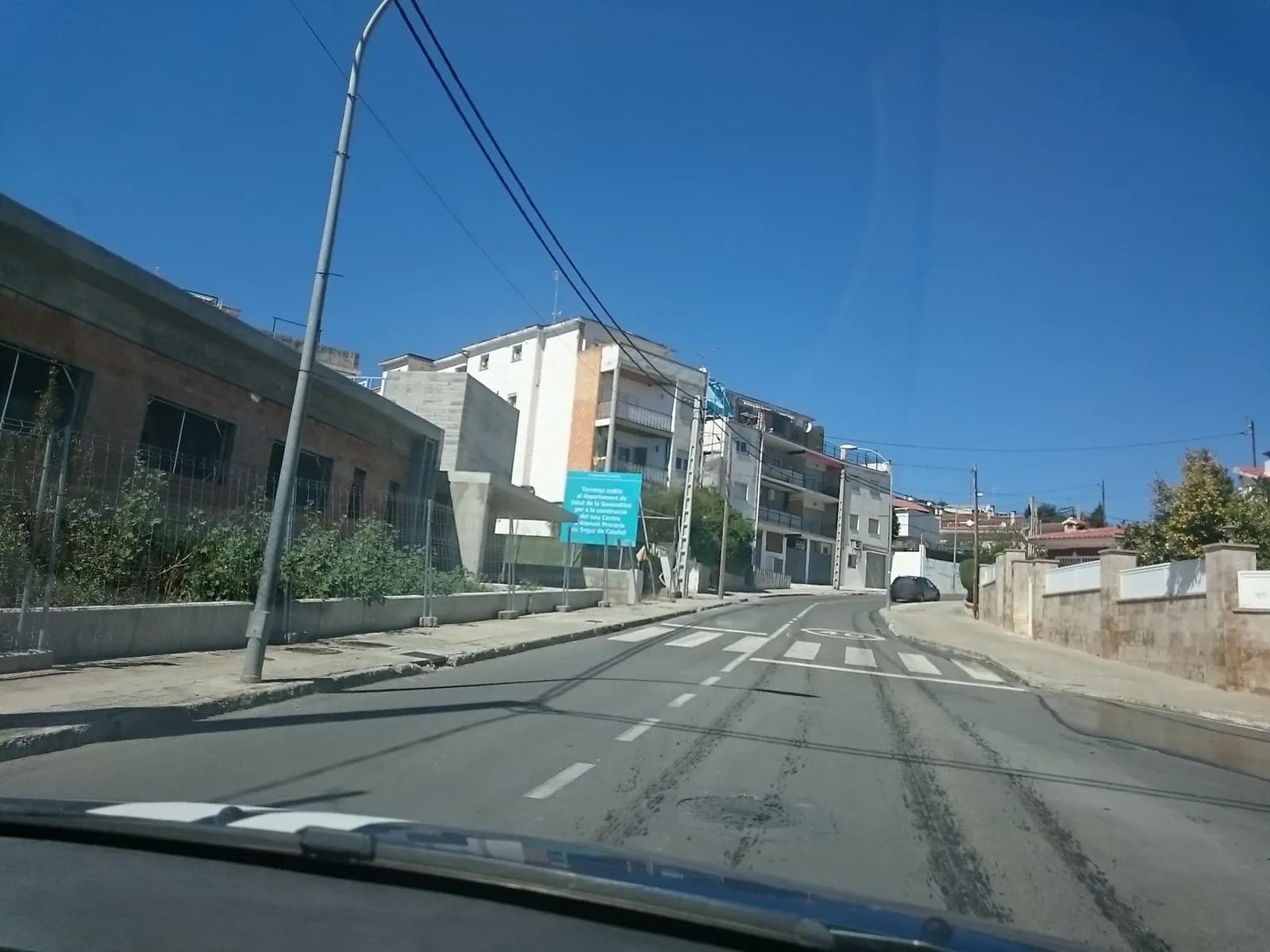 Aparcamiento gratuito en Avinguda d'Espanya en Cunit (Tarragona)