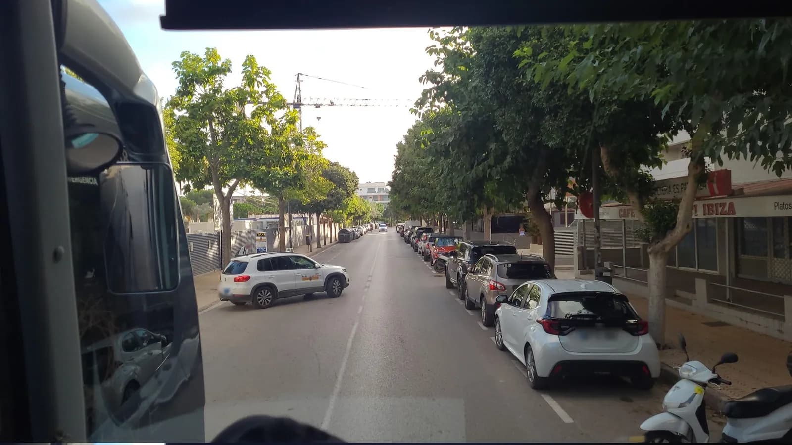 Aparcamiento gratuito en Avinguda de Pere Matutes Noguera en Eivissa (Illes Balears)