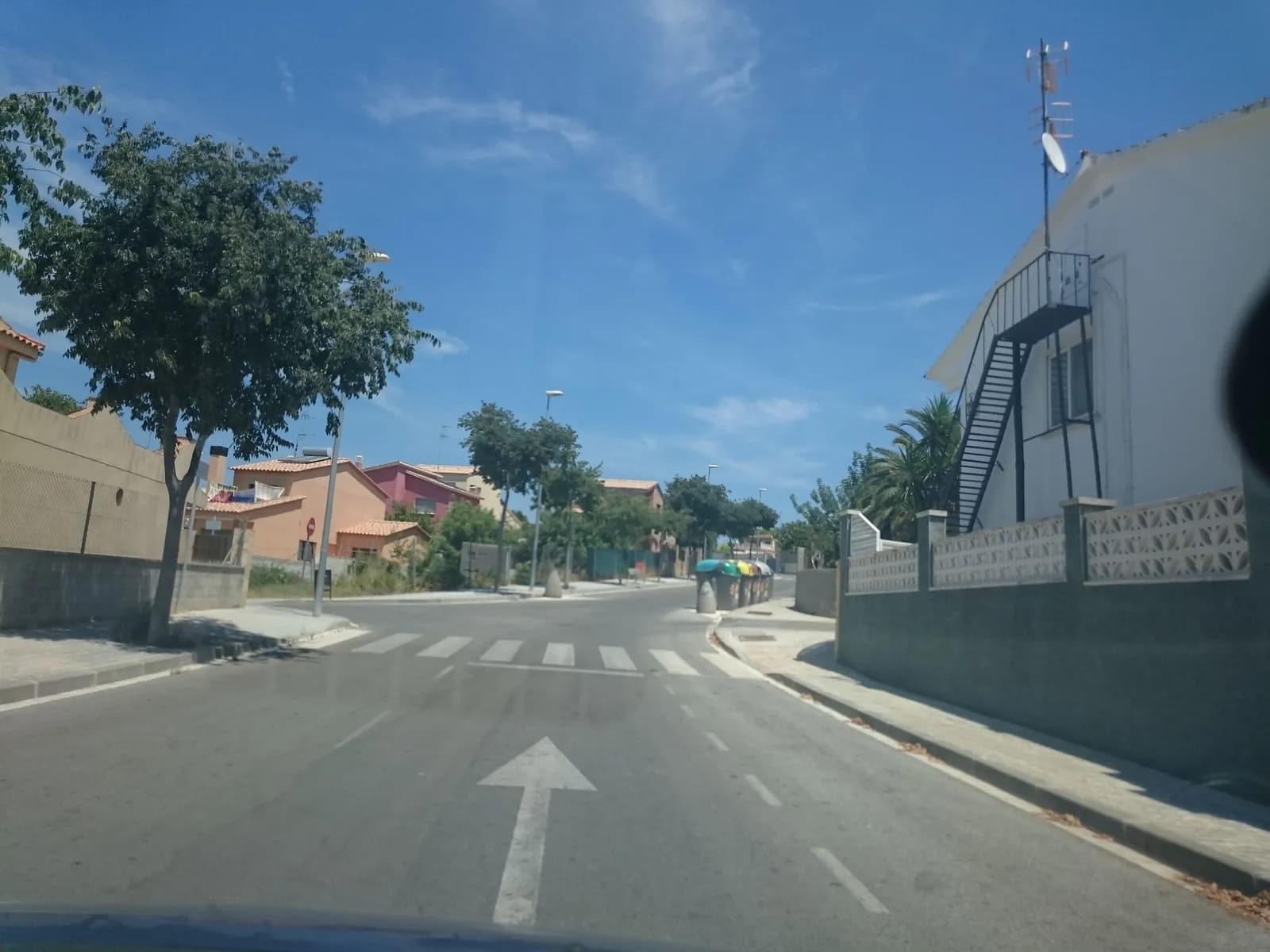 Aparcamiento gratuito en Avinguda de Somella en Cubelles (Barcelona)