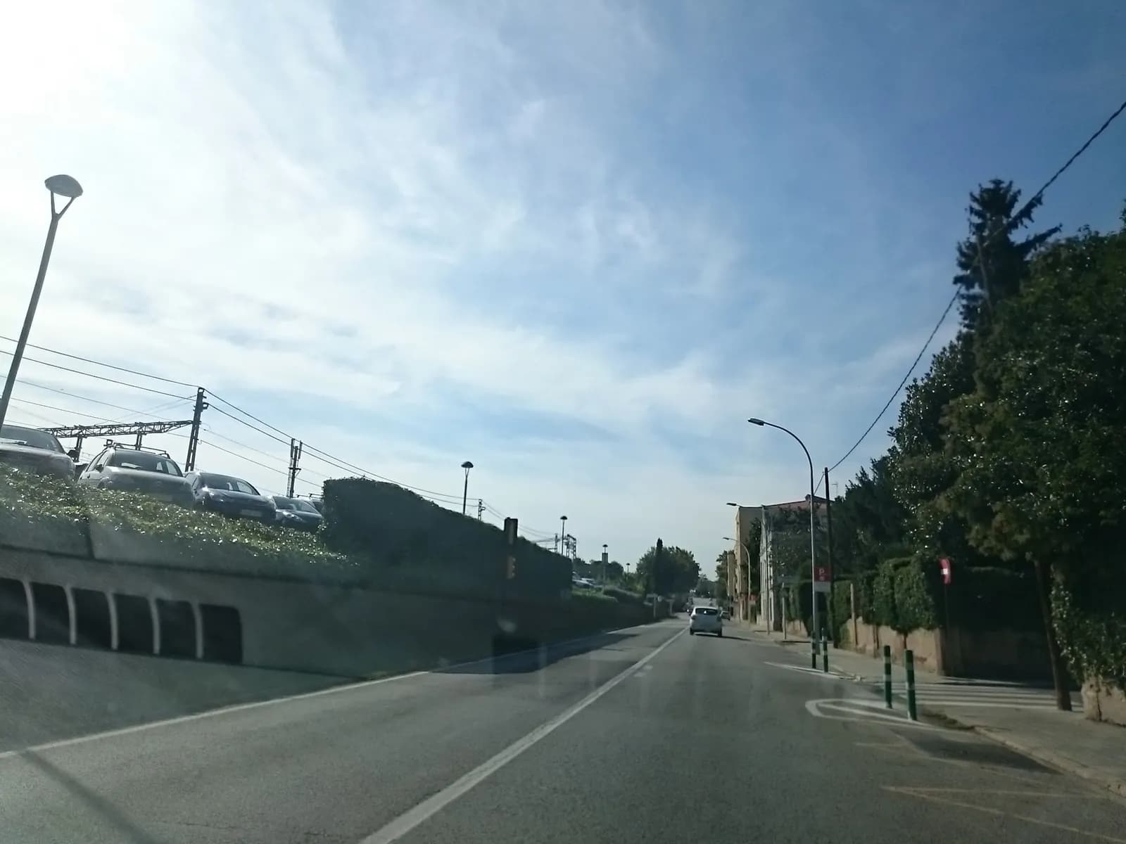 Aparcamiento gratuito en Avinguda del Ferrocarril en Cardedeu (Barcelona)