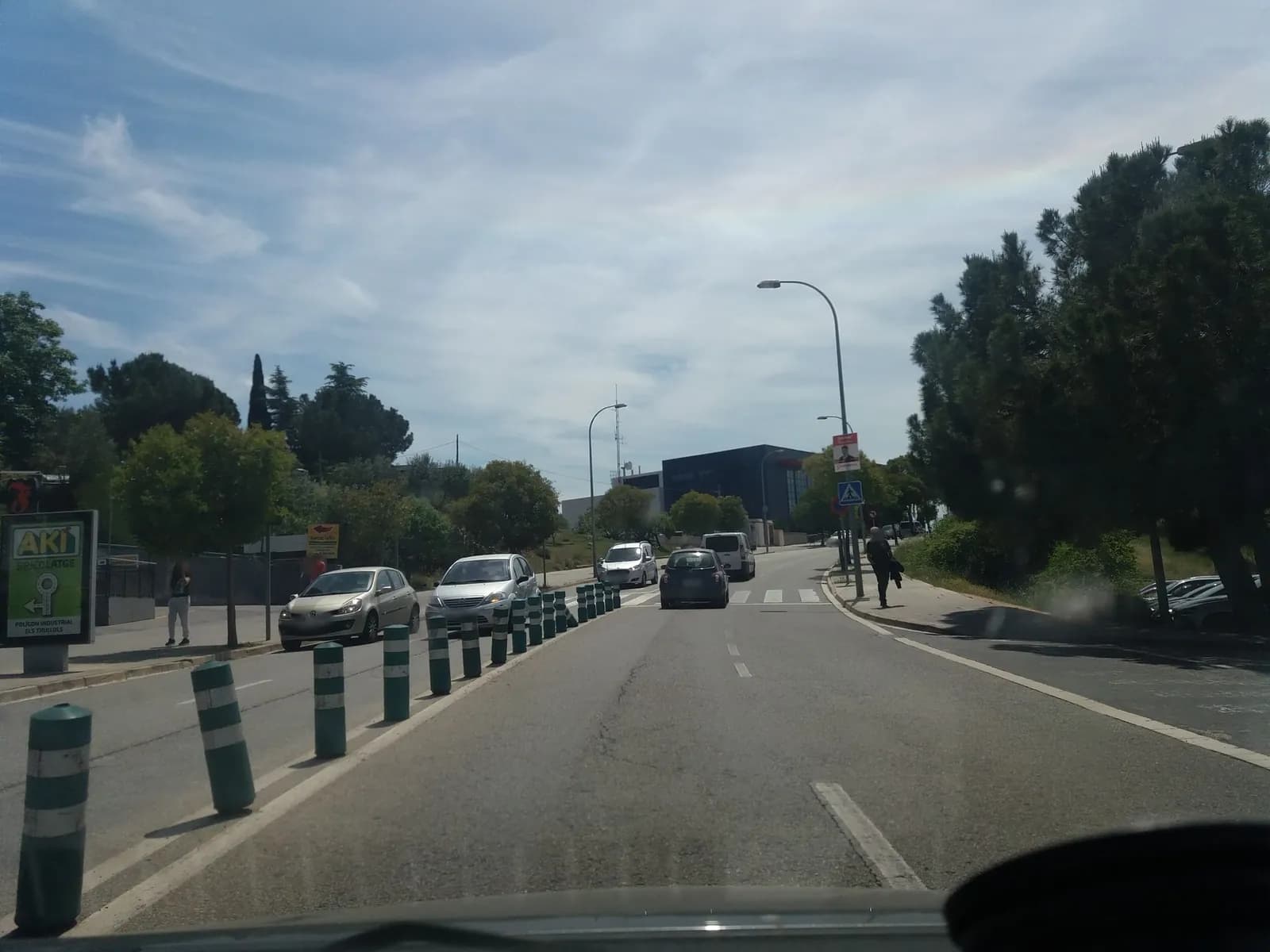 Aparcamiento gratuito en Avinguda dels Països Catalans en Manresa (Barcelona)