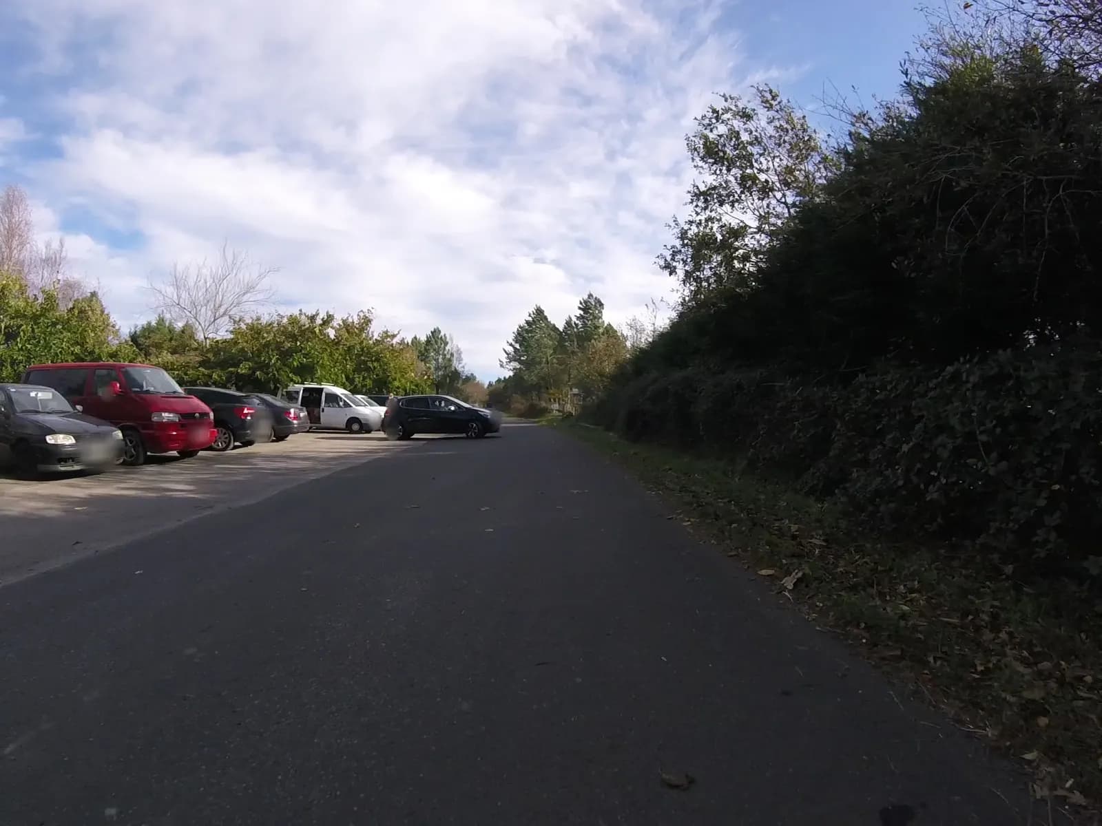 Parking gratuito en Orio (Benta aldea) en Orio (Gipuzkoa)