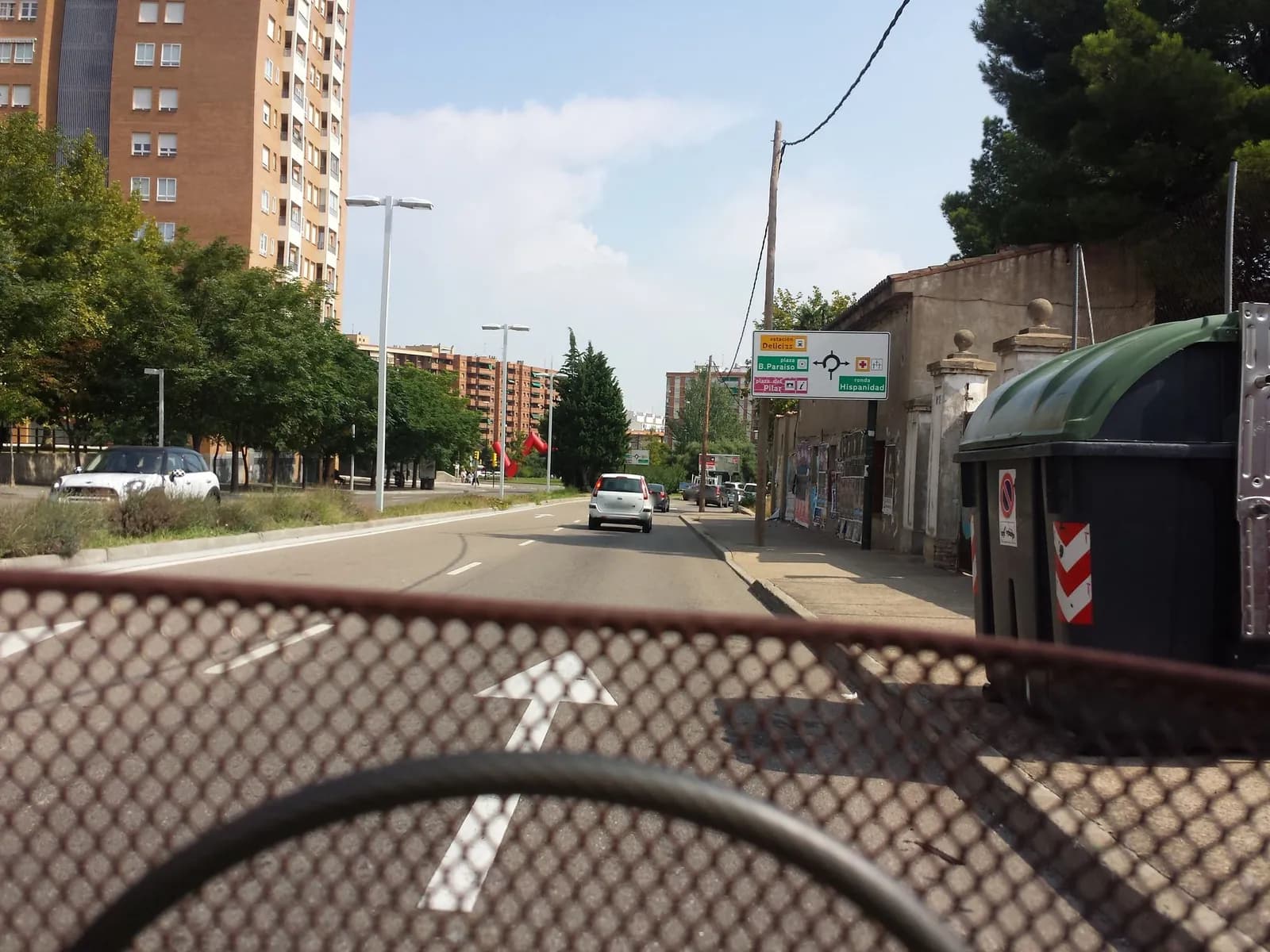 Aparcamiento gratuito en Calle Aconcagua en Zaragoza