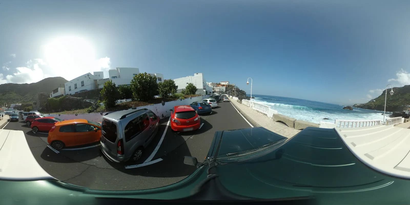 Aparcamiento gratuito en Calle Adolfo Suárez en San Juan de la Rambla (Santa Cruz de Tenerife)