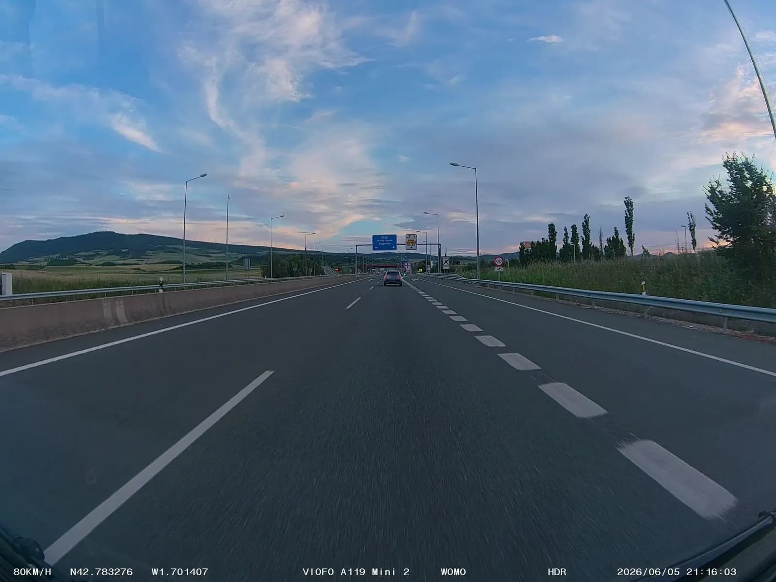 Aparcamiento gratuito en Calle Arrobia en Zizur Mayor/Zizur Nagusia (Navarra)