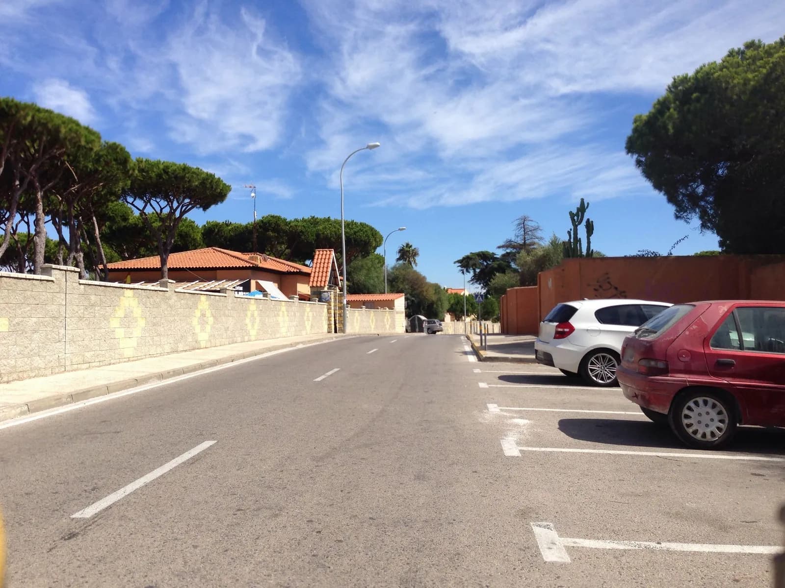 Aparcamiento gratuito en Calle Asunción en Chiclana de la Frontera (Cádiz)