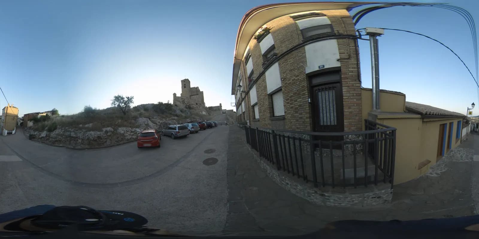 Aparcamiento gratuito en Calle Castillo en Benabarre (Huesca)