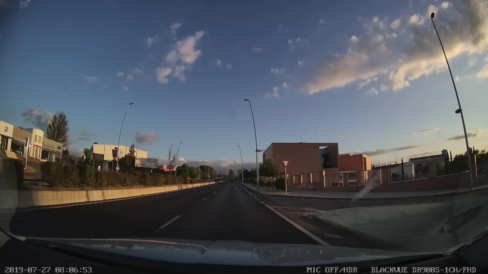 Aparcamiento gratuito en Calle Cuádrigas en Mérida (Badajoz)