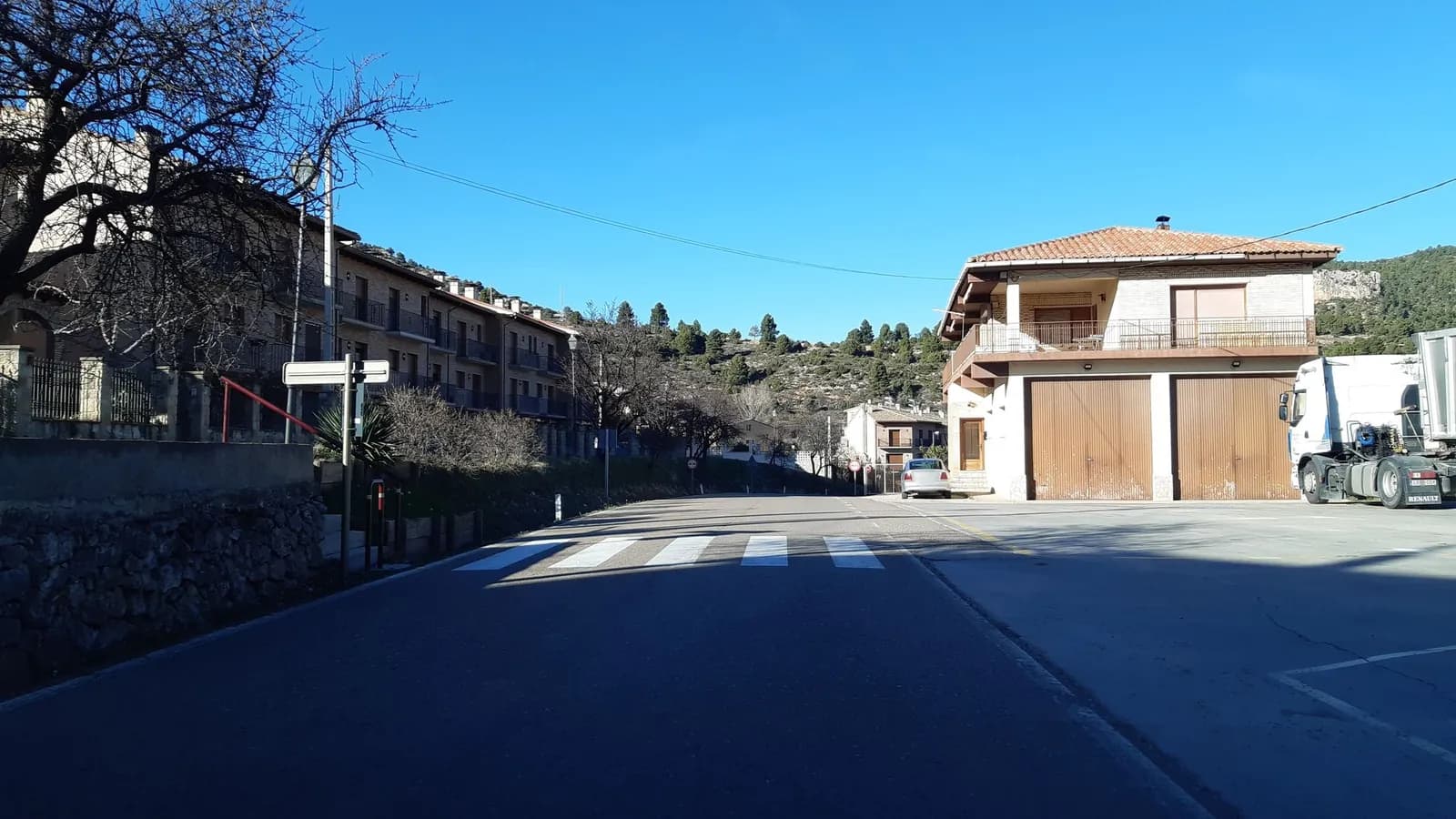 Aparcamiento gratuito en Calle de David Millán en Beceite (Teruel)