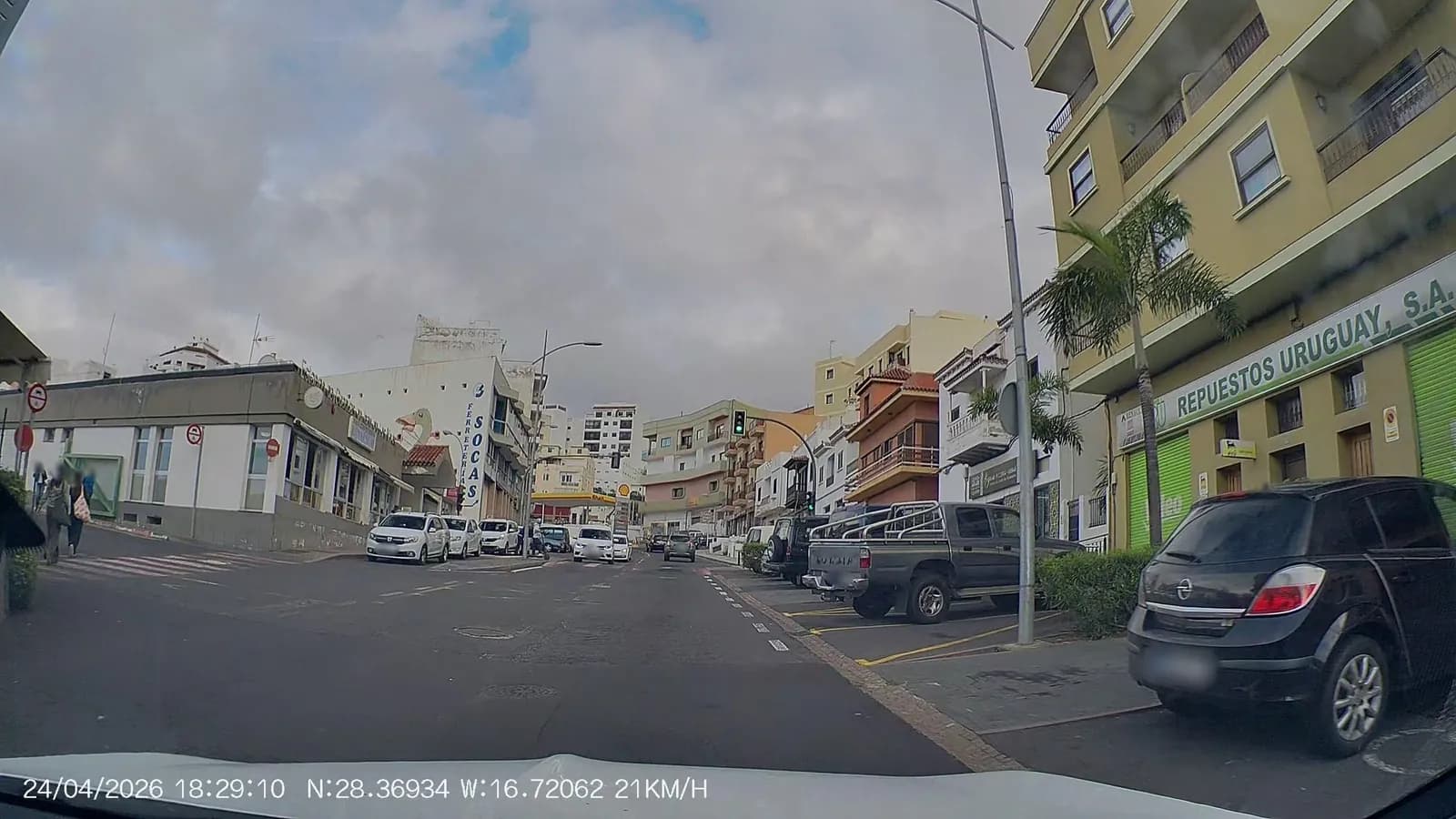 Aparcamiento gratuito en Calle de Emeterio Gutiérrez López en Icod de los Vinos (Santa Cruz de Tenerife)