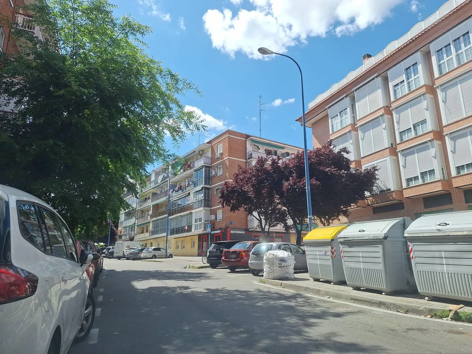 Aparcamiento gratuito en Calle de la Margarita en Leganés (Madrid)