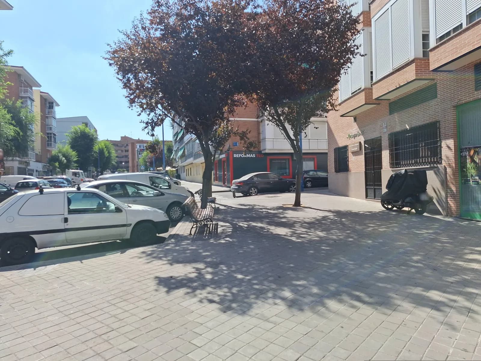 Parking gratis en la calle del Alhelí, Leganés (Madrid) en Leganés (Madrid)