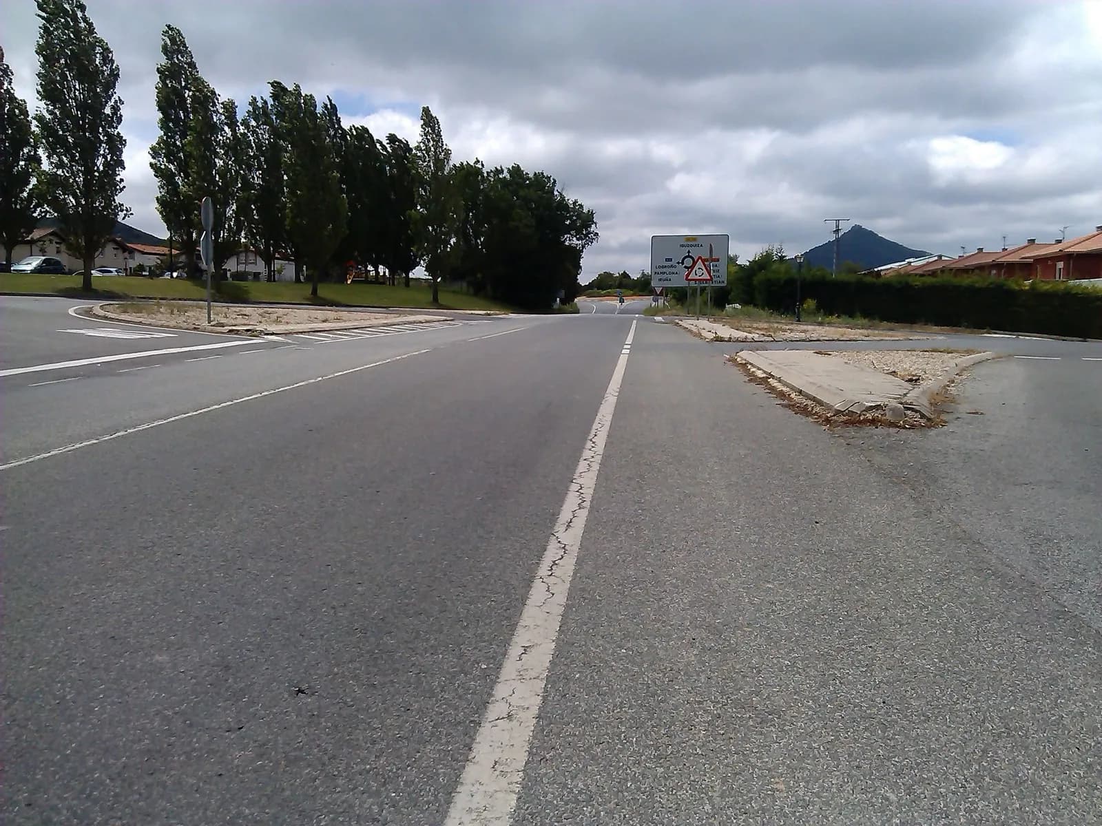 Aparcamiento gratuito en Calle el Encinal en Ayegui (Navarra)