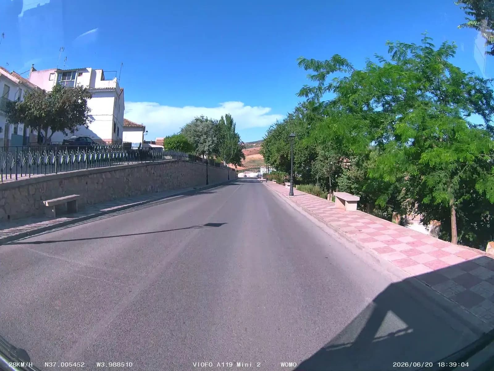 Aparcamiento gratuito en Calle Europa en Alhama de Granada (Granada)