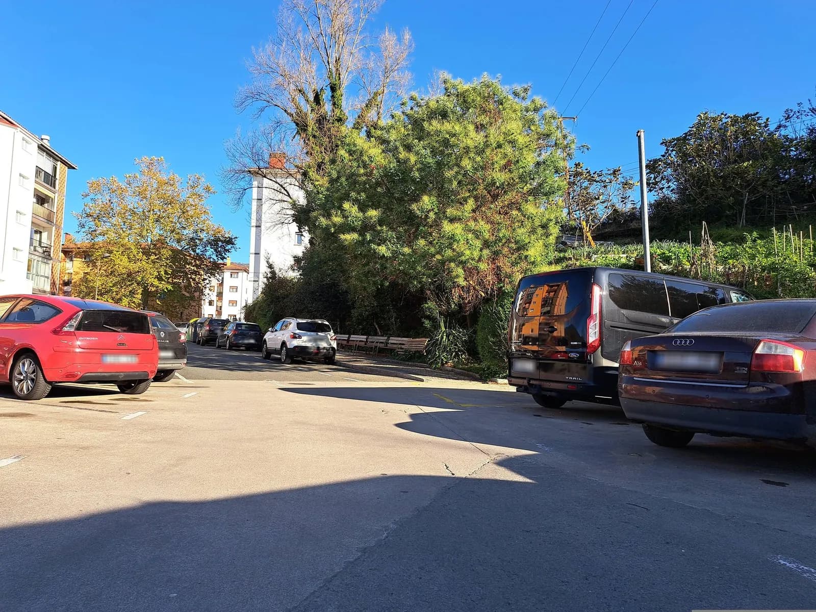 Aparcamiento gratuito en Calle Extremadura en Andoain (Gipuzkoa)