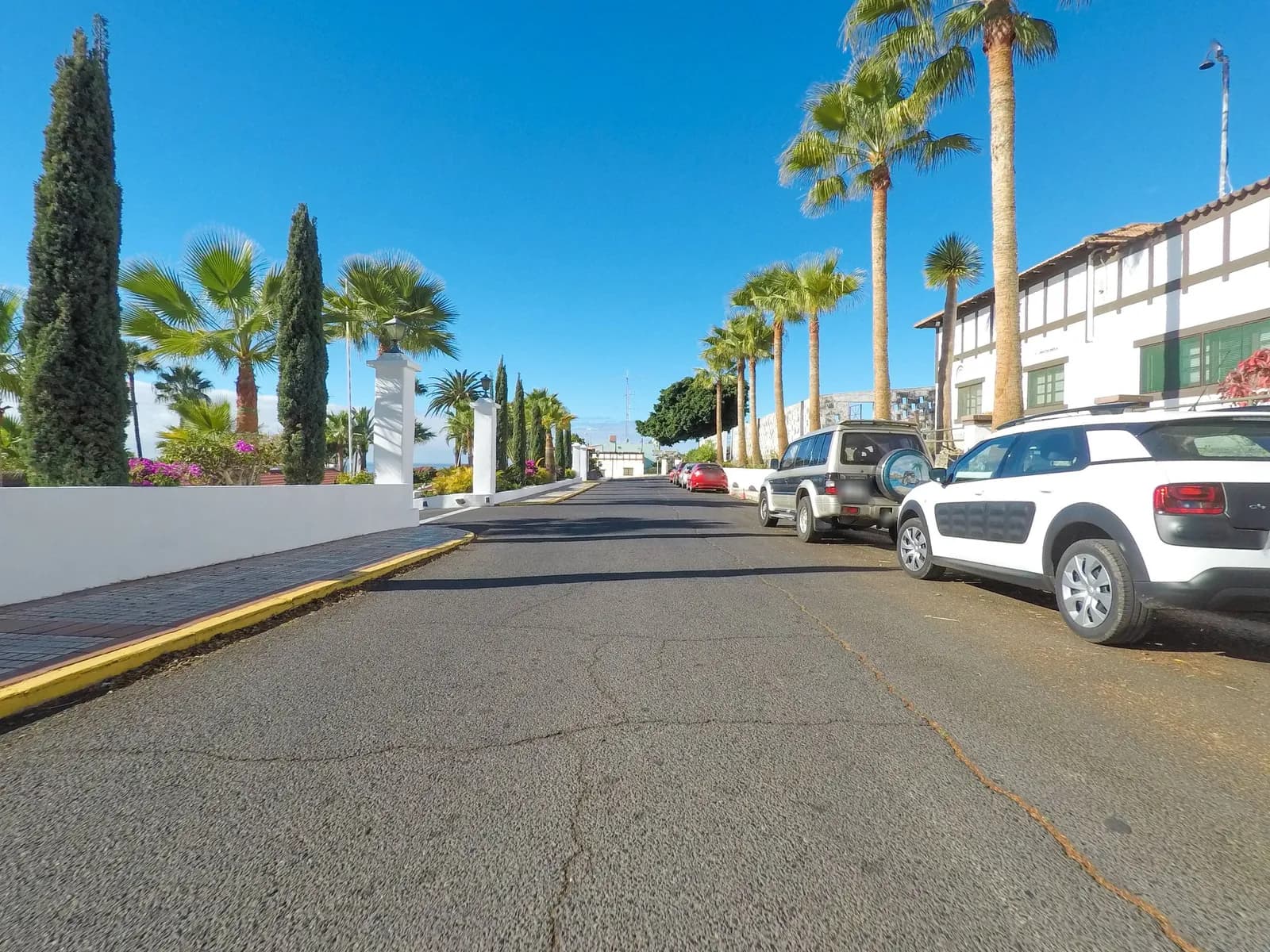 Aparcamiento gratuito en Calle Fred Olsen en Alajeró (Santa Cruz de Tenerife)