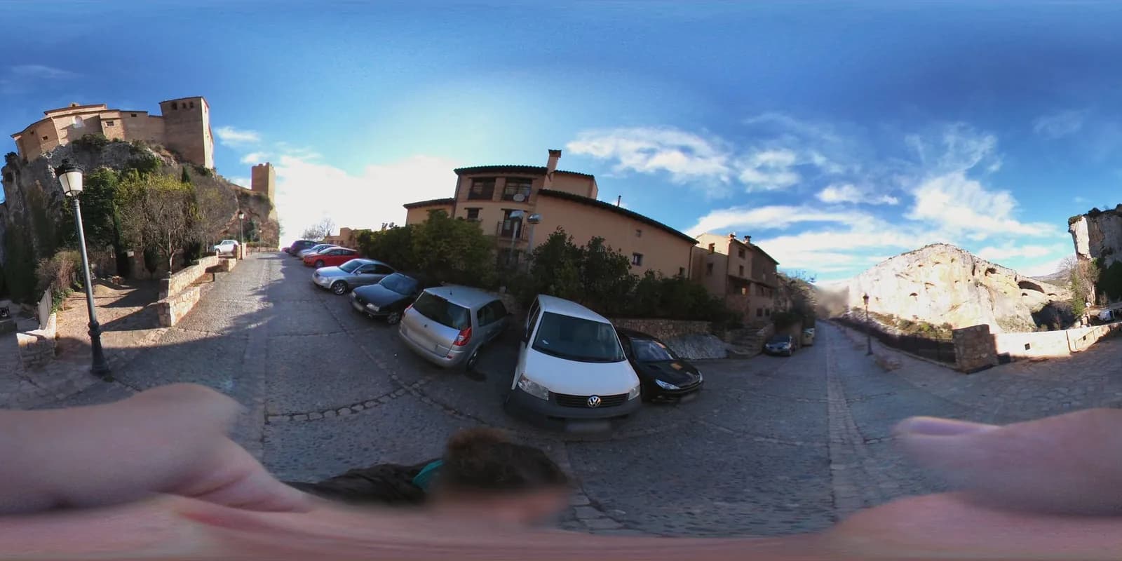 Parking gratis en Alquézar (Calle La Tallada) en Alquézar (Huesca)