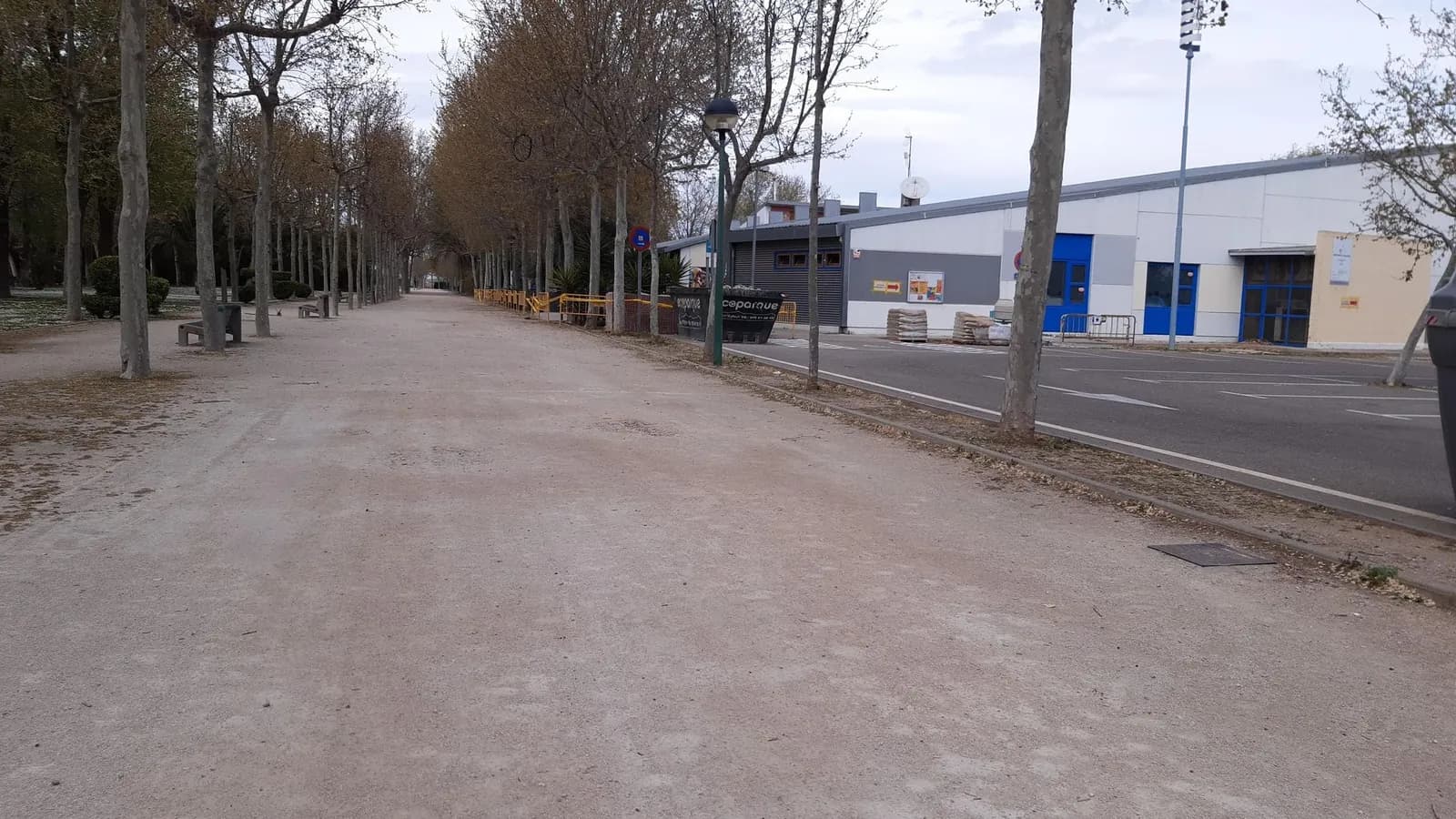 Aparcamiento gratuito en Calle Las Fuentes en Utebo (Zaragoza)