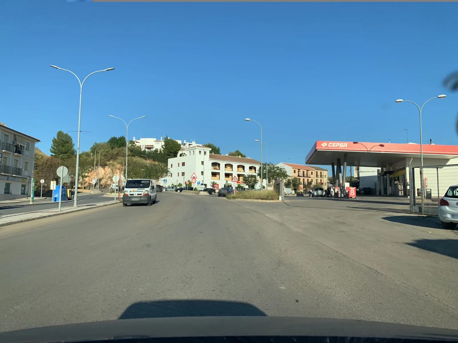 Aparcamiento gratuito en Calle Málaga en Archidona (Málaga)