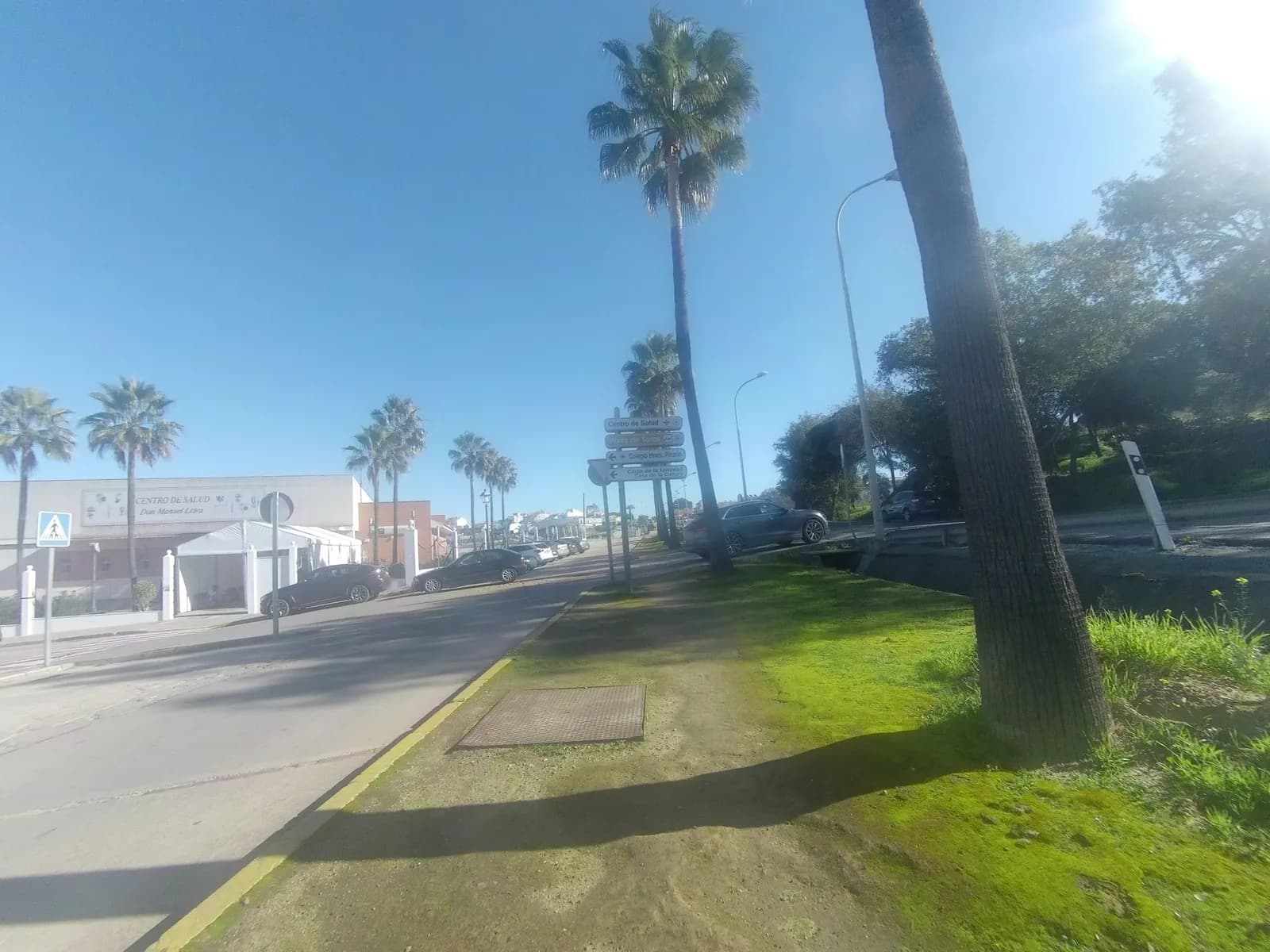 Aparcamiento gratuito en Calle Recinto Ferial en Palos de la Frontera (Huelva)