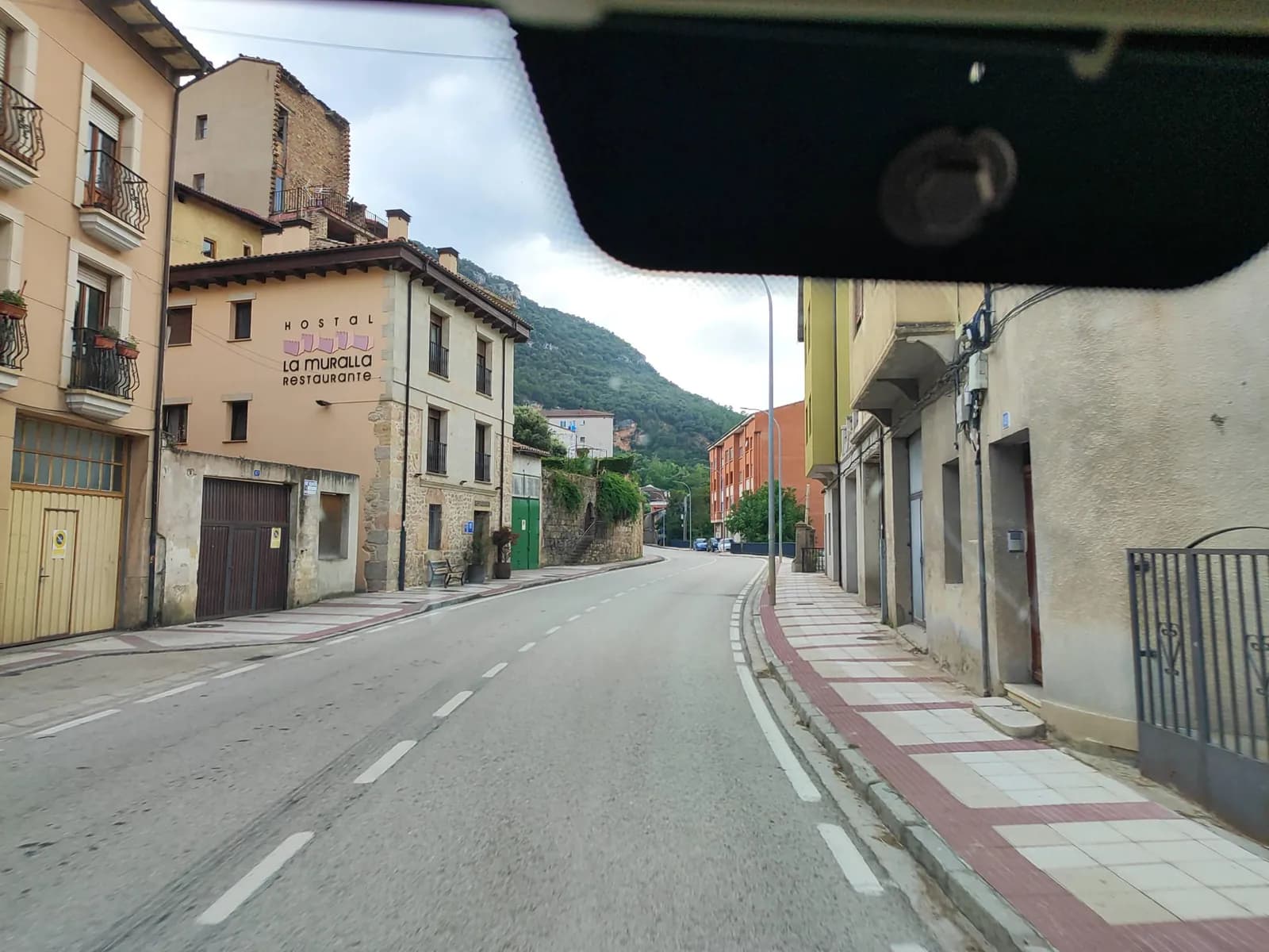 Aparcamiento gratuito en Calle Ronda en Oña (Burgos)