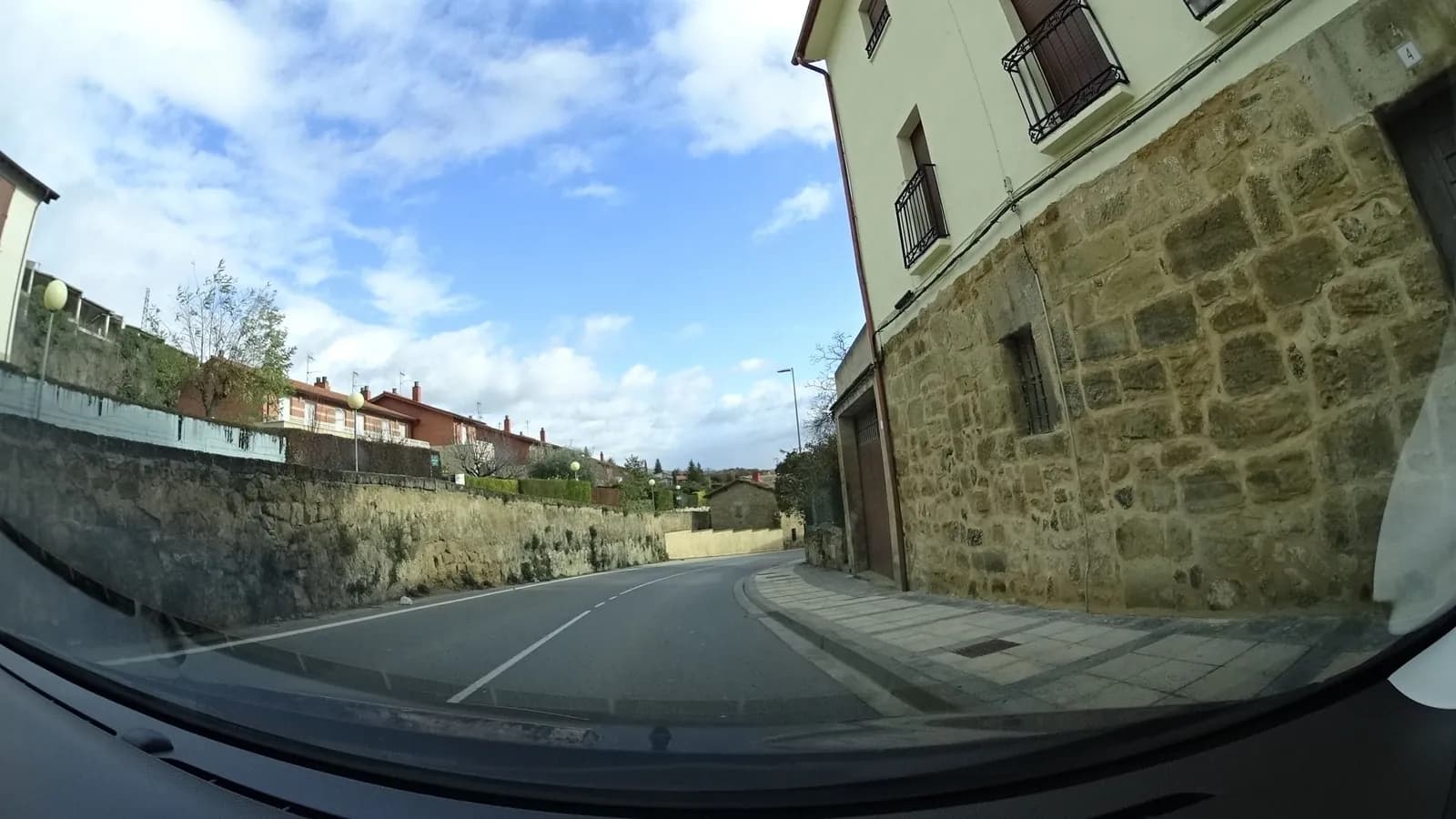 Aparcamiento gratuito en Calle San Vicente de la Sonsierra en Labastida/Bastida (Álava)