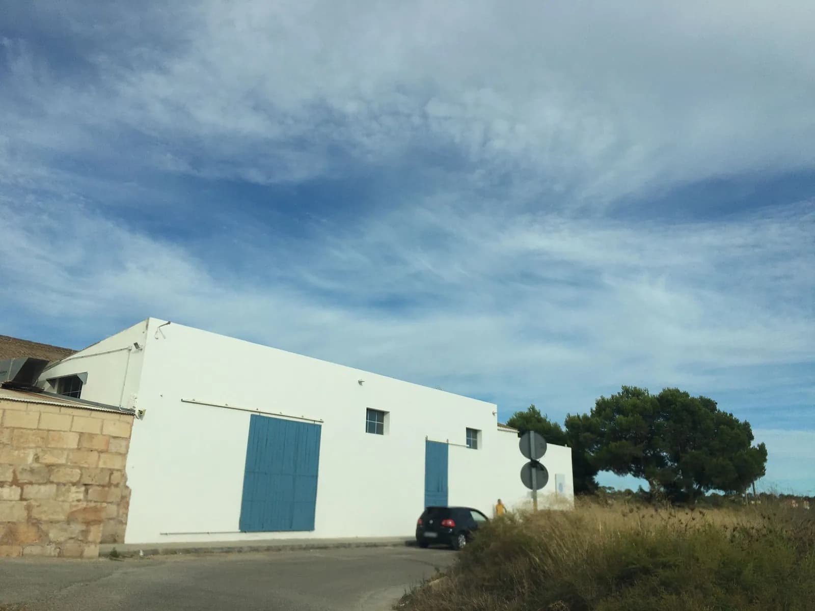 Aparcamiento gratuito en camí d'Es Trenc en Ses Salines (Illes Balears)
