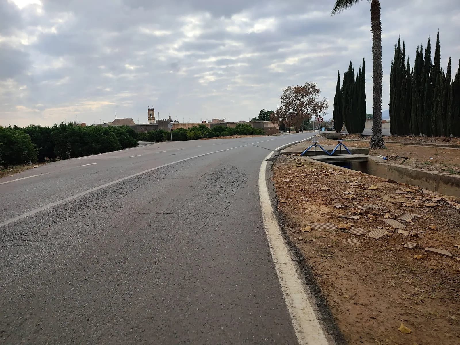 Aparcamiento gratuito en Camí de la Bassa en Nules (Castellón)