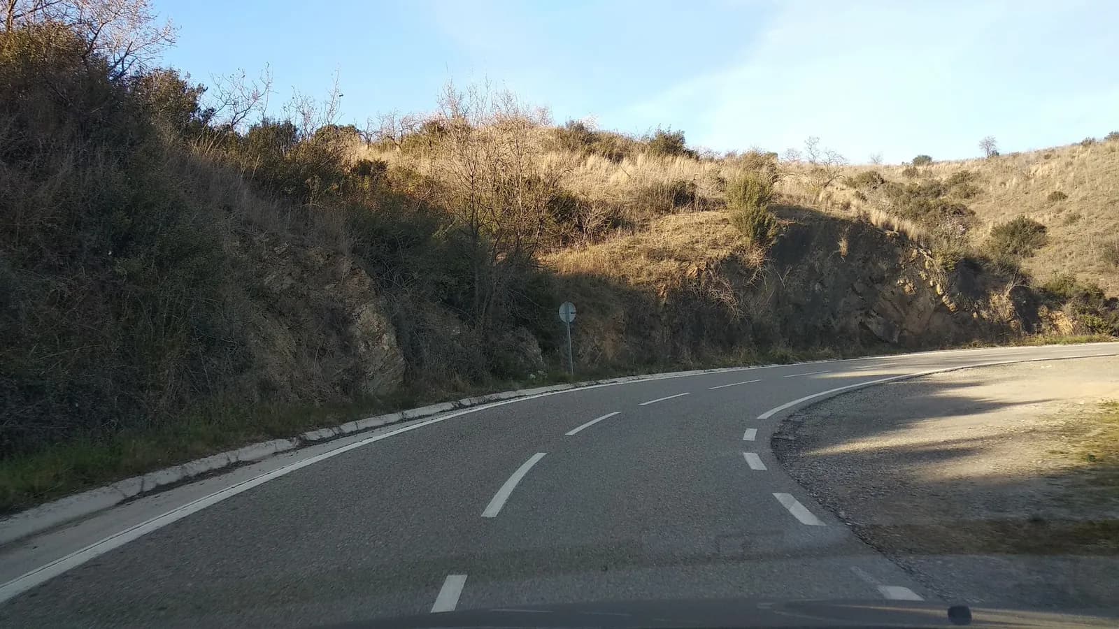Aparcamiento gratuito en Camí de la Carrerada en Poboleda (Tarragona)