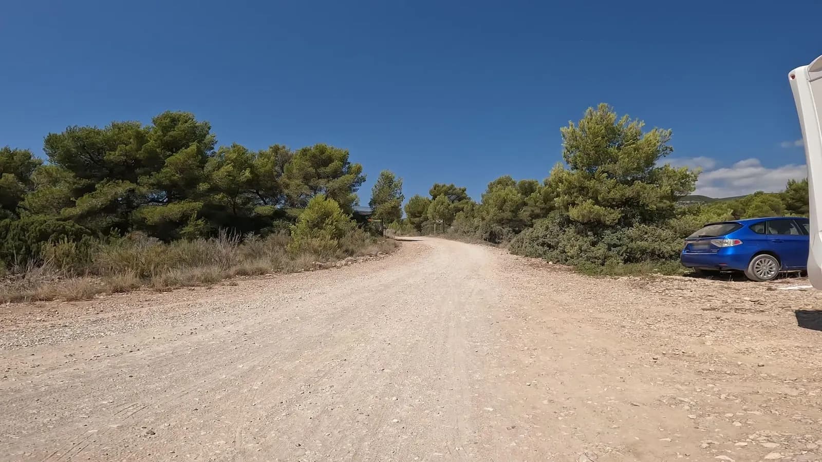 Aparcamiento gratuito en Camí de Ribamar en Alcalà de Xivert (Castellón)